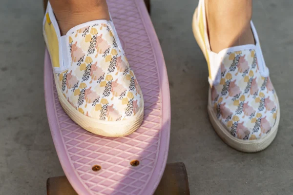 Girly Floral Sneakers