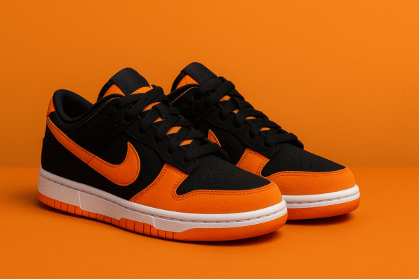 Black & Orange Sneakers to Pair with Halloween Outfits halloween sneakers